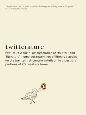 cover image of Twitterature